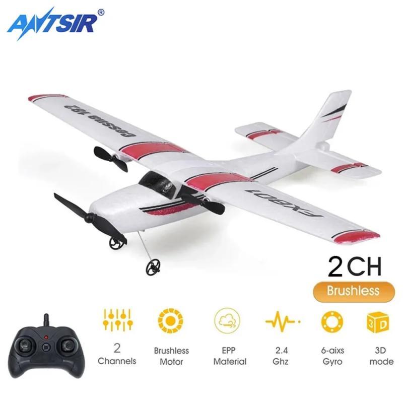 FX801 RC Plane EPP Foam 2.4G 2CH RTF Remote Control Wingspan Aircraft Fixed Wingspan Airplane Toys Gifts for Children Kids