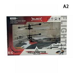Remote Control Aircraft Helicopter Mini Drone Rechargeable Fall Resistant Induction Aircraft Toys For Boy Gifts