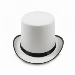 Y1UE Magician Top Hat Black Top Hat Magician Performed Hat Jazz Stage Performances Bowler Top Hat Fancy Dress Costume