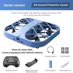 JJRC H107 8k Drone Wifi Fpv Drones With Camera Hd 4k Remote Control Helicopter Plane Pocket Quadcopter Christmas Gift For Boys