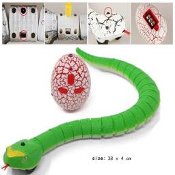 RC Snake Toys For Boys Kids Girls Children Remote Control Animals Electric Cobra Rattlesnake Cat Pets Robot Shark Spider