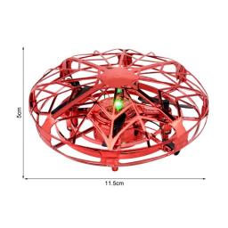 Mini Drone UFO Flying Toy Mini Helicopter Infrared Hand Sensing Aircraft RC Quadcopter Flying Plane Toys For Children Kids