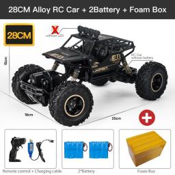 ZWN 1:16 4WD RC Car With Led Lights Radio Remote Control Cars Buggy Off-Road Control Trucks Boys Toys For Children