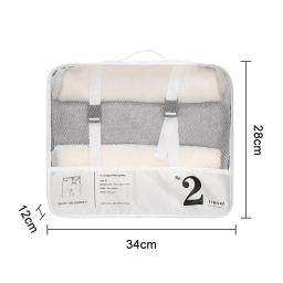 Portable Travel Luggage Organizer Bag Suitcase Storage Bag For Underwear Bra T-Shirt Shoes Organizer Foldable Cloth Storage Bags