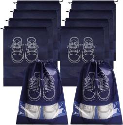 5/3/1pcs Shoes Storage Bags Closet Organizer Non-woven Travel Portable Bag Waterproof Pocket Clothing Classified Hanging Bag