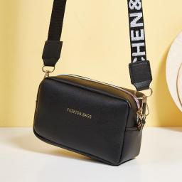 Women Handbag And Purse Simple Designer Fashion Casual  Messenger Bag Wide Strap Shoulder Bag Female Small Phone Crossbody Bag
