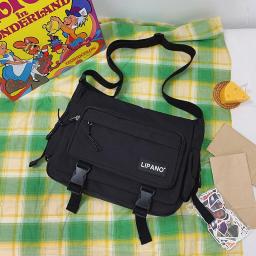 Japanese Harajuku Crossbody Bags For Women High School Girls Messenger Bag Patchwork Handbags School Book Bag Shoulder Bag Bolso