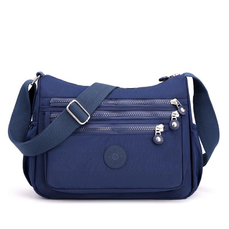 Women's Messenger large capacity Shoulder Bag Polyester Fashion Cosmetic Bag Simple and Versatile Handbag Crossbody Bag