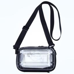 Women Shoulder Bag Mini Fashion Crossbody Bags Hard Shell Travel Storage Case Cosmetic High Quality Wash Bag Purse Handbag