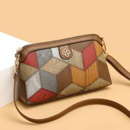 High Quality PU Leather Women Small Crossbody Shoulder Bags Luxury Handbag Lady Messenger Bag Simple Shell Phone Satchels