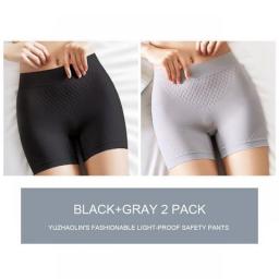 Korean Version Of Women's Safety Trousers Belly Lifting Buttocks Waistband Bottoming Trousers Thin Section