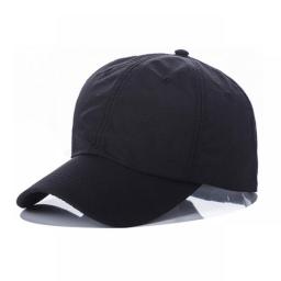 Fashion Women Men Quick-Drying Baseball Cap Solid Breathable Snapback Hat Casual Unisex Sun Protection Summer Fishing Cap Hat