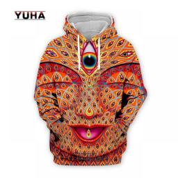 New Fashion Trippy Buddha Mandala Psychedelic Art Retro Pullover Streetwear 3DPrint Harajuku Unisex Casual Funny