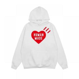 Streetwear Brand Men Hoodie Human Made New Spring Womens Hooded Pullover Letters Print Autumn Oversized Swearshirt Free Shipping