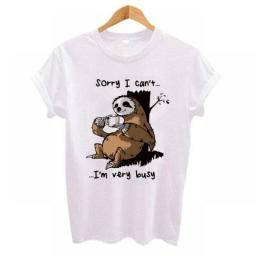 Kawaii Sloth Slothwarts Funn Birthday Gift Sloth T Shirt For Men Simple Style Tshirt Unisex Casual Oversized Tee Camiseta Hombre