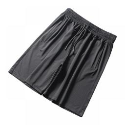 Mens Gym Mesh Basketball Shorts Athletic Workout Ultra-Thin Short With Pockets Quick Dry Men Boxers Breathable Trunks Drawstring
