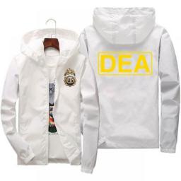 DEA Waterproof Wind Breaker Coat Zipper Hoodie Jacket Quick Drying Sport Outwear Wind Stoper Jacket Raincoat Sport Hot Selling