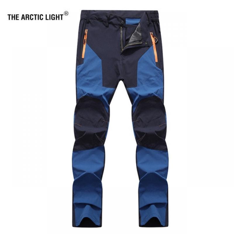 Men Hiking Camping Pants Wear Resistant Quick Dry Anti UV Pant Waterproof Elastic Trousers 5XL Climbing Trekking Summer
