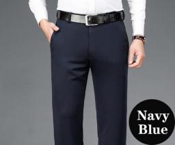 10XL Oversize Men's Business Pants Men Fit Stretch Formal Trousers Husband Plus Size Loose Trousers Mens Clothing Casual Pants