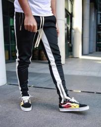 New Men's Casual Fashion Pants Sportswear Skinny Male Trousers Gyms Tracksuits Bottoms Hip Hop Streetwear Joggers Sweatpants