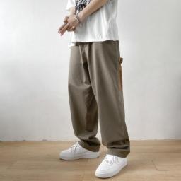 TINT ERA Workwear Pants Men's Personalized New Loose Straight Casual Pants Long Pants Streetwear Y2k Techwear Cargo Pants Men