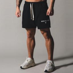 Men's Fitness Summer Shorts Men's Sports Leisure Cotton Capris Running Training Pants