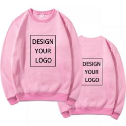 Custom Sweatshirt Men DIY Sportswear Design Yourself Pattern Text Top Wear Print Your LOGO Women Pullover Trendy Streetwear