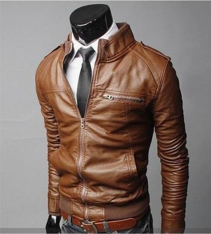 MRMT 2023 Brand New Men's  Motorcycle Leather Jacket Slim Men Leather Jacket Outer Wear Clothing For Male Garment Man Jackets