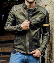 New 2023 Autumn Winter Men's Leather Jacket Fashion Men's Teenager Stand Collar Punk Men's Motorcycle Leather Jacket Male S-5XL