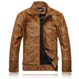 Men Leather Jacket 2023 Fashion Autumn Winter Leather Coats Casual Motorcycle Jacket Genuine Leather Biker Jackets High Quality