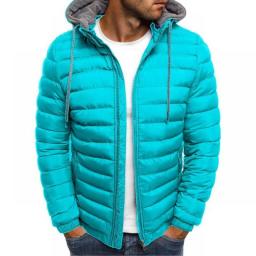 Men's Packable Duck Down Jacket Winter Ultralight Coat Hooded Puffer Jacket Coat Winter Casual Thermal Tops