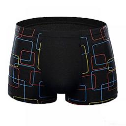 Mens Boxer Shorts Modal Underwear Sexy Striped Underpants Breathable Boxers Bamboo Fiber Panties Male Underwears L-7XL