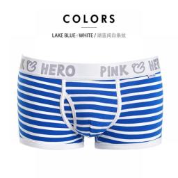 PINKHERO Hombre Underwear For Men,Including Cotton Boxer Briefs And Striped Male Underpants And Tрусы Mужские