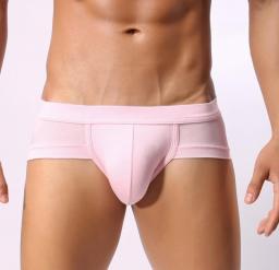 New Men Briefs Underwear Men's Sexy Briefs Underpants Modal Comfortable Mens Briefs Underwear Shorts Cueca Male Panties Solid