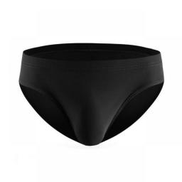 Big Men's Ice Silk Underpants Nylon Breathable Briefs U Convex Breathable Silk Low-Waist Male Underwear