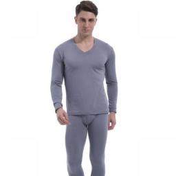 2023 Winter Men's Thermal Underwear Sets Skin-friendly Comfortable Quick-heating Long Johns Suit Invisible Thermo Warm Underwear