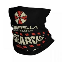 Umbrella Corp Arklay Lab Research Staff Bandana Neck Gaiter Printed Wrap Scarf Warm Headwear Running Unisex Adult Windproof