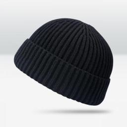 Winter Hats For Unisex New Beanies Knitted Solid Cute Hat Lady Autumn Female Beanie Caps Warmer Bonnet Men Casual Cap