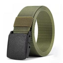 Automatic Buckle Nylon Belt Male Army Tactical Belt Mens Military Waist Canvas Belts High Quality Strap