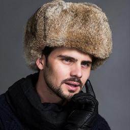 Men Bomber Hat Warm Thicken Faux Fur Earflap Russian Caps Male Leifeng Windproof Snow Ski Hat Black Brown Fashion Outdoor