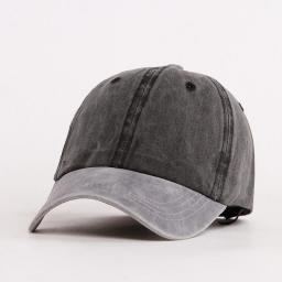 Custom Logo Baseball Caps For Men Vintage Distressed Washed Snapback Cap Unisex Adjustable Cotton Adult Sun Baseball Hats