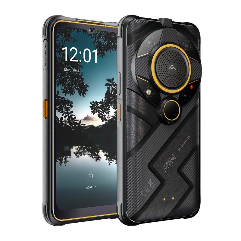 AGM G2 5G Rugged Smartphone 6.58" Android 12 Octa Core 8GB+256GB IR Night Vision Camera 108MP NFC 7000mAh Mobile Wireless Charge