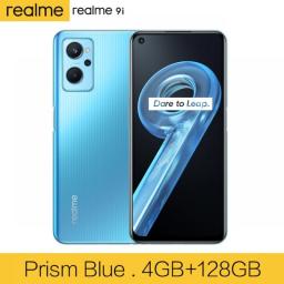 *US Version* Realme 9i Without NFC US Plug Dart Charge 4G Qualcomm Snapdragon 680 Smartphone 4GB 128GB Mobile Smart Phone