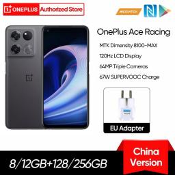 OnePlus Ace Racing Edition 5G Smartphone 6.59 Inch 120Hz Screen Dimensity 8100 MAX Octa Core 64MP Triple Cameras NFC 5000mAh