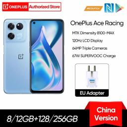 OnePlus Ace Racing Edition 5G Mobile Phone MTK Dimensity 8100 MAX 6.59'' 120Hz SmartPhone 64MP Camera 5000mAh Battery
