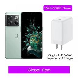 Global Rom OnePlus Ace Pro 5G 10T Smartphone 150W SUPERVOOC Charge 4800mAh 6.7 120Hz AMOLED Display 50MP Camera NFC Cellphone