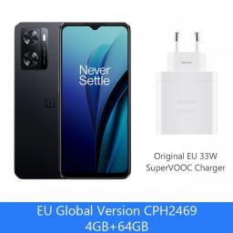 Global Version OnePlus Nord N20 SE Smartphone 4GB 64GB 33W SUPERVOOC Charge 5000mAh Battery 50MP AI Dual Camera 6.56'' Display