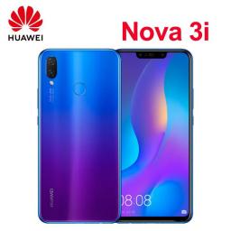 Original HUAWEI Nova 3i Smartphone Android 6.3 Inch 16MP+24MP Camera 6GB+128GB Mobile Phones 4G Network Global Cell Phone