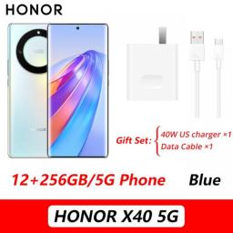 HONOR X40 5G Mobile Phone 6.67 Inch OLED Curved Screen Snapdragon 695 Octa Core 40W SuperCharge 5100mAh