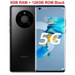 Original Huawei Mate 40 5G Mobile Phone 6.5 Inch OLED 90Hz 8G+128G Kirin 9000E Octa Core Camera 50MP Face Unlock NFC Smartphone